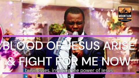 Invoke the Power of Jesus Blood for Healing & Deliverance from Infirmities & Witchcraft Manipulation