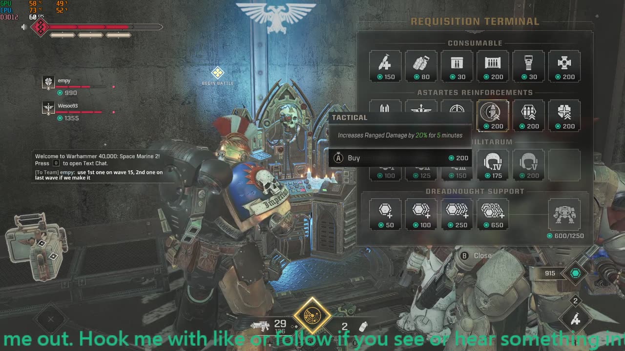 War Hamma 40ks hump day grind for the mind.