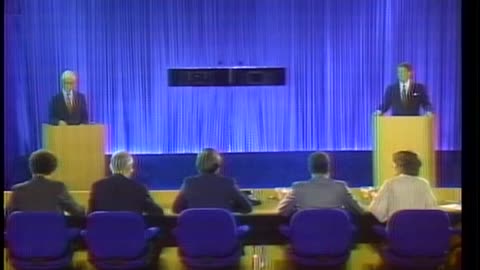 Ronald Reagan and John Anderson Debate on September 21, 1980