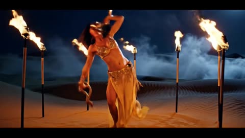Desert Queen's Mystic Dance 🏜️ | Arabian Vibes | Zaya Bliss