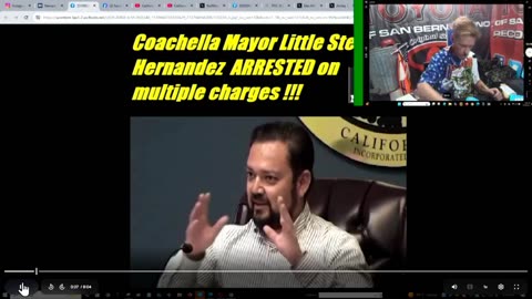 NEWSOM HEAD PIMP OF CA! IE Mayor arrested for MULTIPLE FELONIES! Vote fraud in Ca!