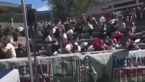 Charlie Kirk’s evacuation (after being shot) was by his security team - #PRAYING