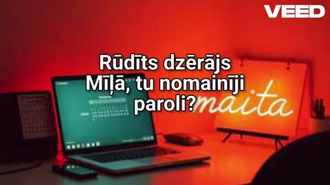 Rūdīts dzērājs Mīļā, tu nomainīji paroli