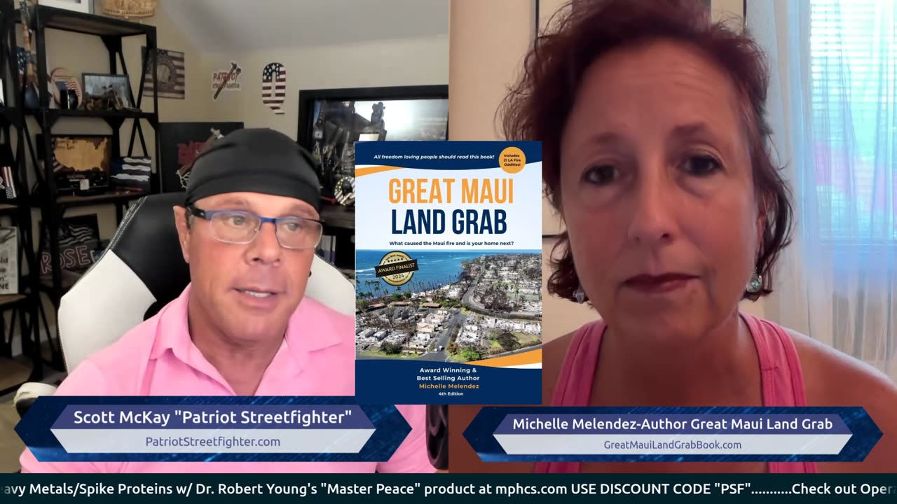7.14.25 The Tipping Point, Scott McKay, "State of War Report" Michelle Melendez - More on the Maui Land Grab