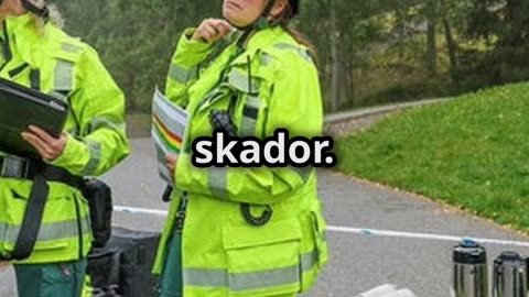 Radhusbrand utom kontroll: ”Kände i luften att det var allvarligt”