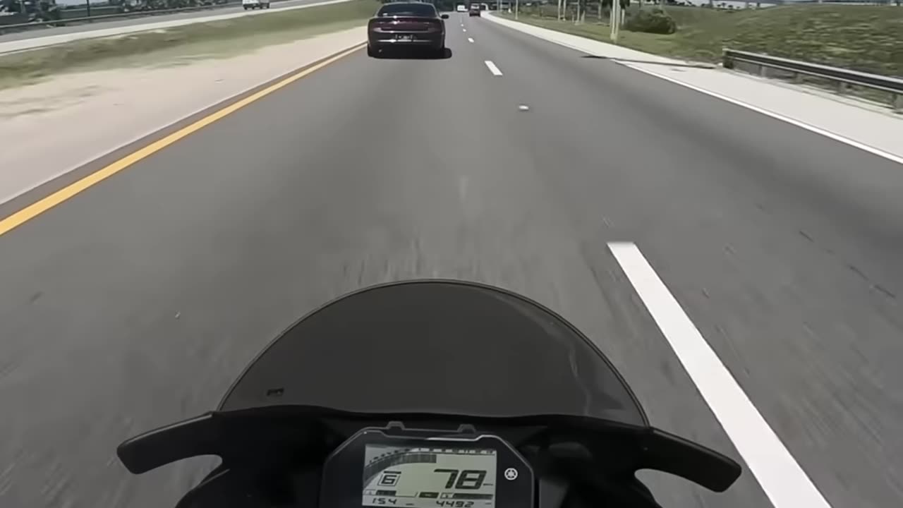 An Undercover Cop Caused A Crash By Brake Checking A Biker