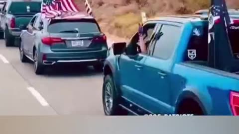 MAGA PARADES ARE PEACEFUL