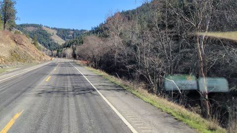 Trucking Idaho Forest lands.