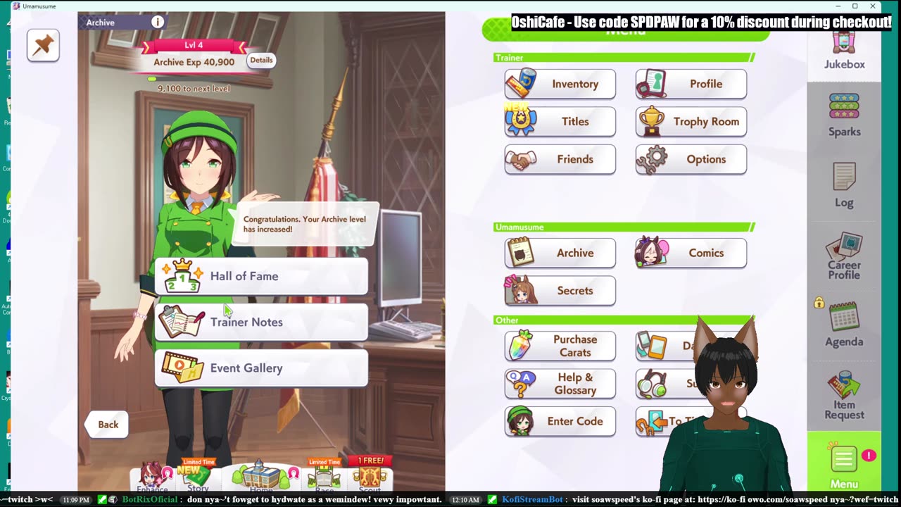 Trying out this anime horse girl manager game!