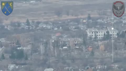 Russian Soldiers Desperately Searching for Cover