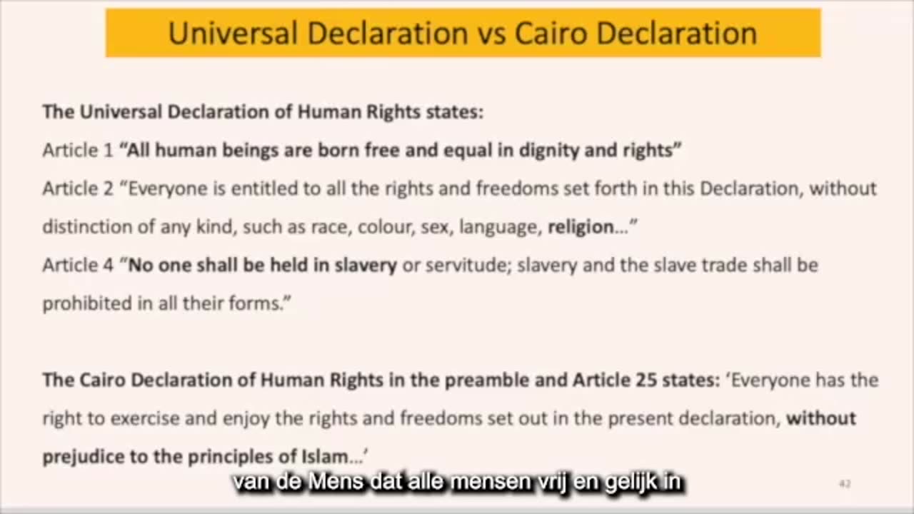 Doctrine of Islam Brief Analysis (Dutch/NL Subs)