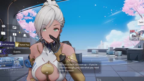 Snowbreak Nita Dundubhi Lobby Interactive