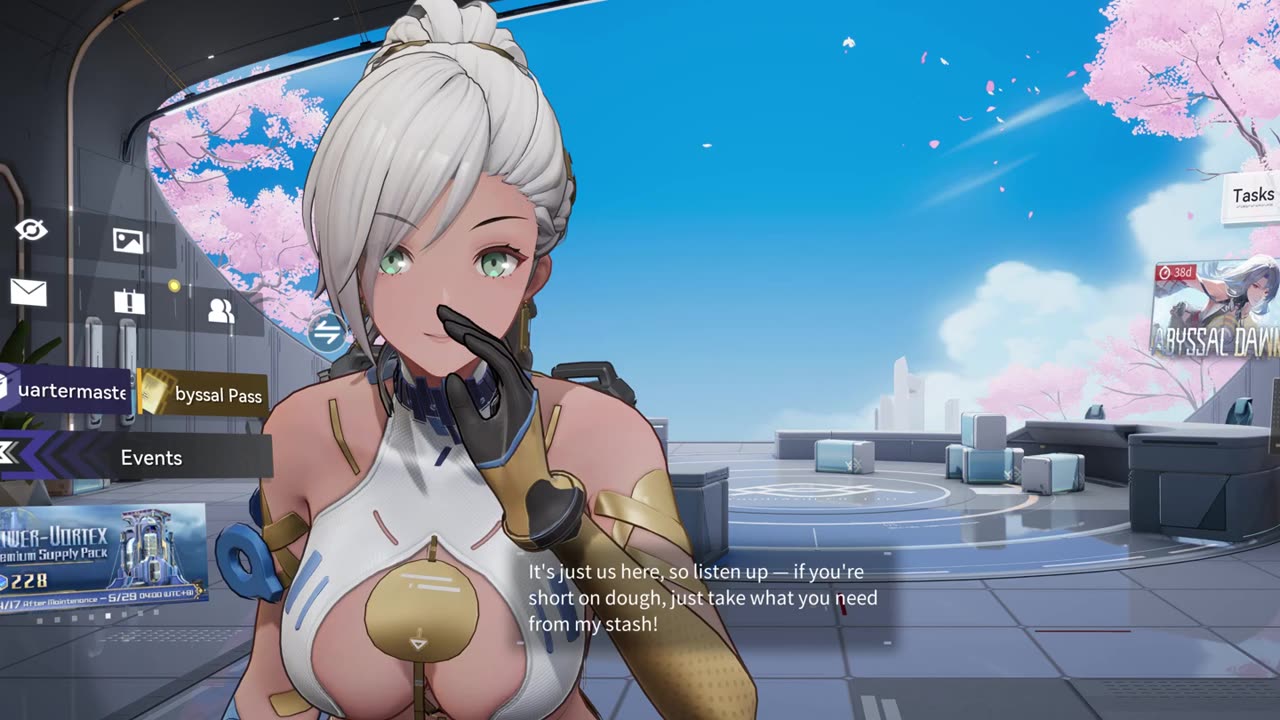 Snowbreak Nita Dundubhi Lobby Interactive