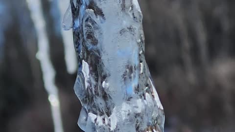 Ice start melting