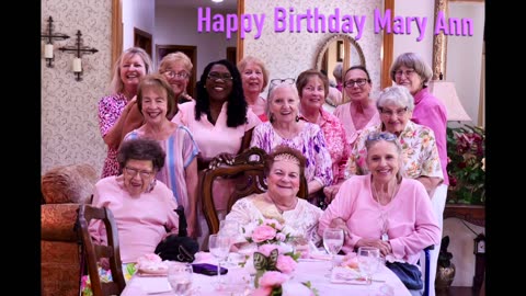 Mary Ann's 80th Birthday Party