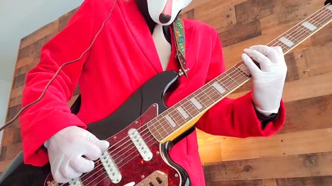 While My Bass VI Gently Weeps Beatles Cover