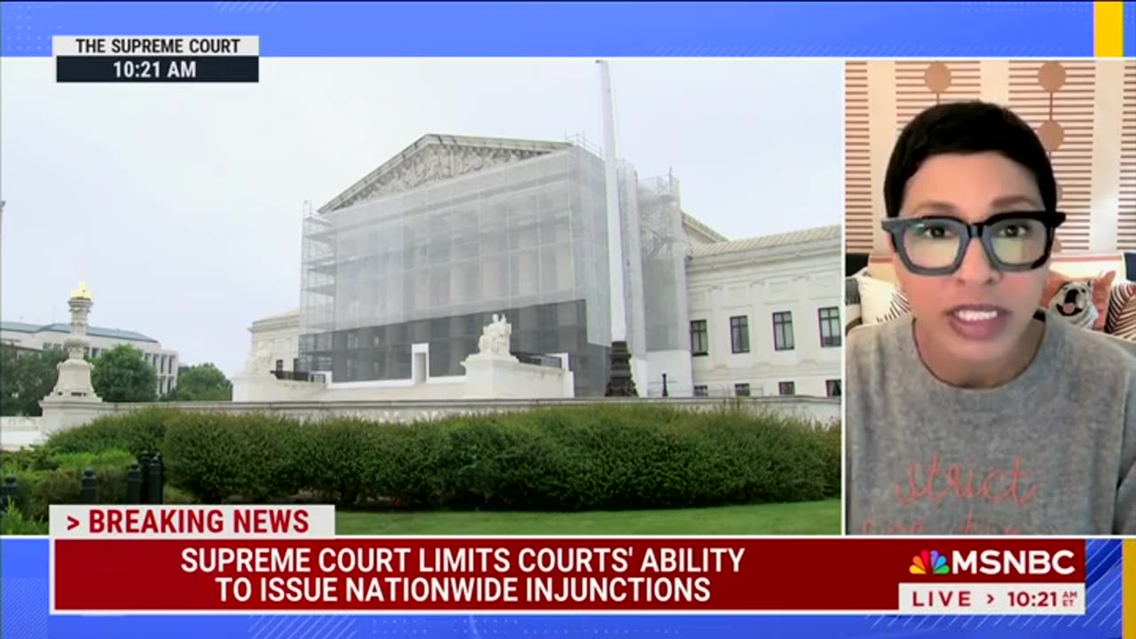 Melissa Murray Not Pleased That SCOTUS Limited Ability Of District Judges To Hamstring Trump Admin