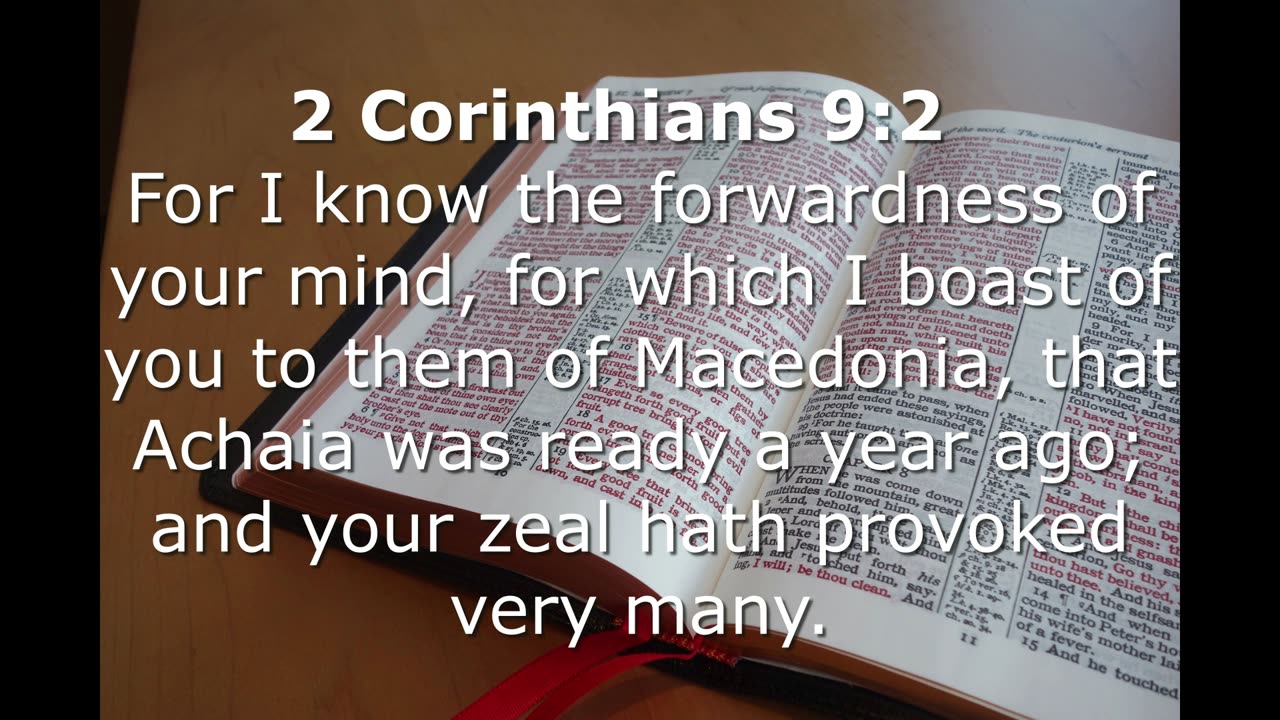 2 Corinthians 9:1-15 Sunday School Lesson