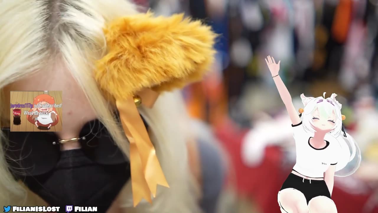 Mega births a cat girl at Weebcon