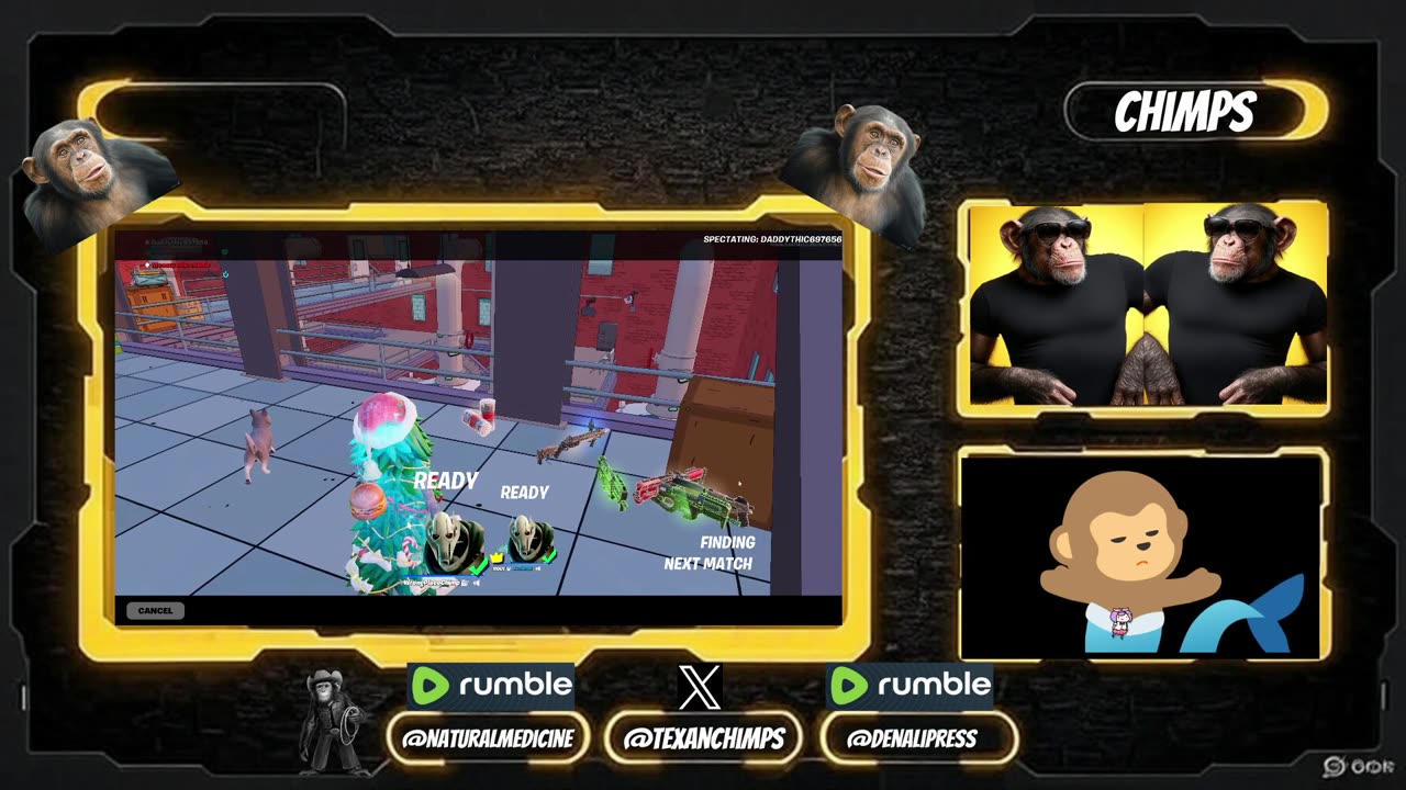 Fortnite with Chimps!