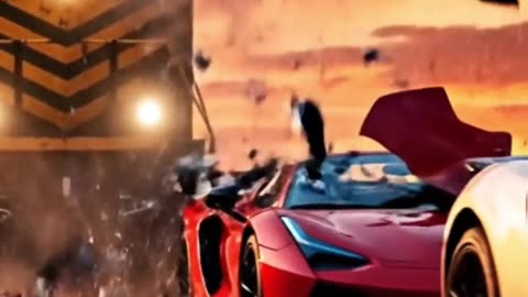 rain Smashes Into Supercars! 🚂💥 The Ultimate What If