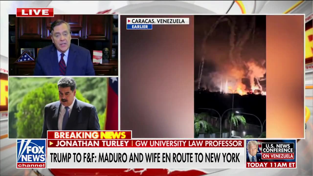 Jonathan Turley Predicts If Maduro Indictment Will Be 'Accepted By The Courts'
