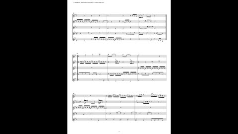 J.S. Bach - Well-Tempered Clavier: Part 2 - Prelude 02 (Clarinet Quintet)