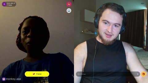 Asking if she Girl or Boy on Monkey App - Borz Noxus Livestream
