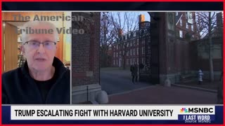Harvard Professor Has Total Live on Air Meltdown Over Trump’s Attacks on the Woke University