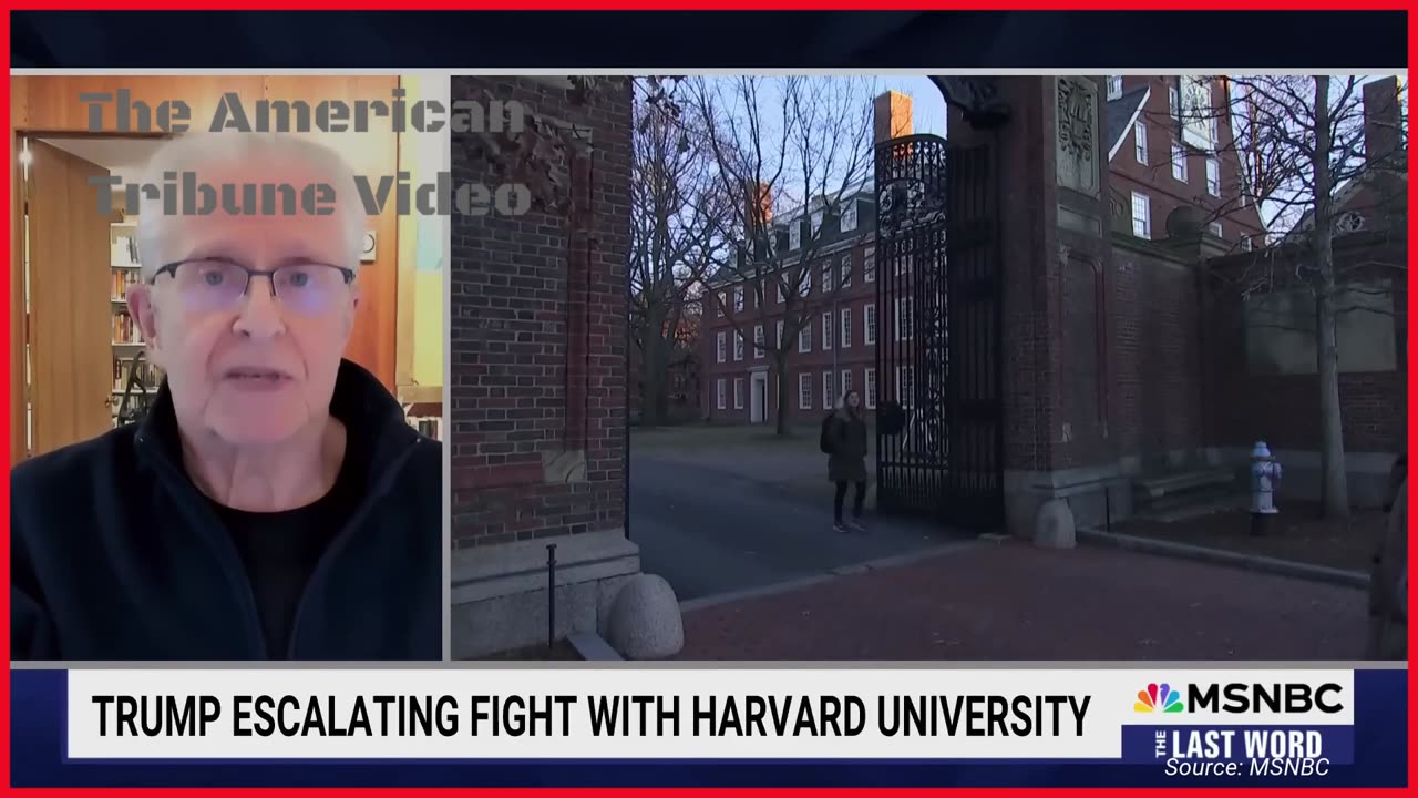 Harvard Professor Has Total Live on Air Meltdown Over Trump’s Attacks on the Woke University
