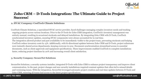 Zoho CRM – D-Tools Integration- The Ultimate Guide to Project Success.mp4