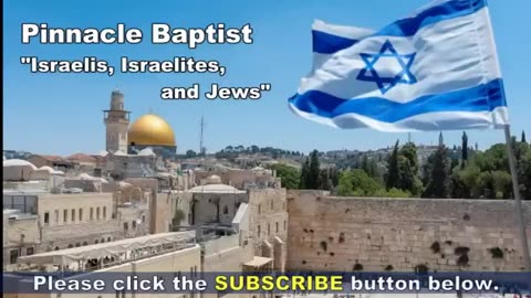 Israelis, Israelites, and Jews