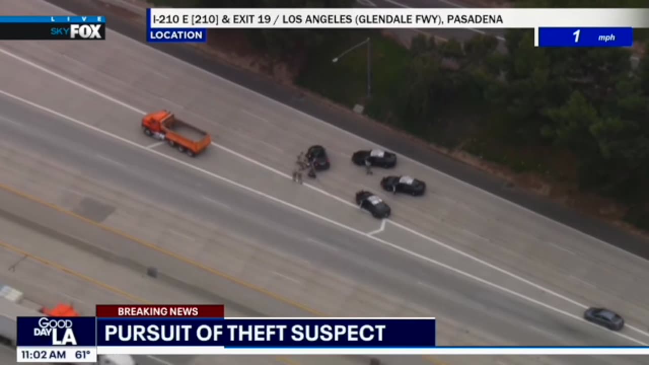 Violent Crash Ends Police Pursuit of Robbery Suspect