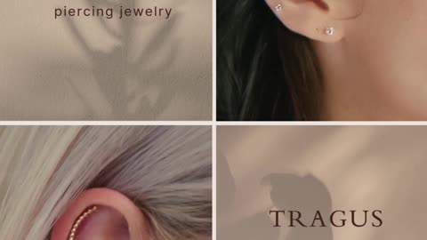 Stylish Tragus Piercings That Elevate Your Look | FreshTrends