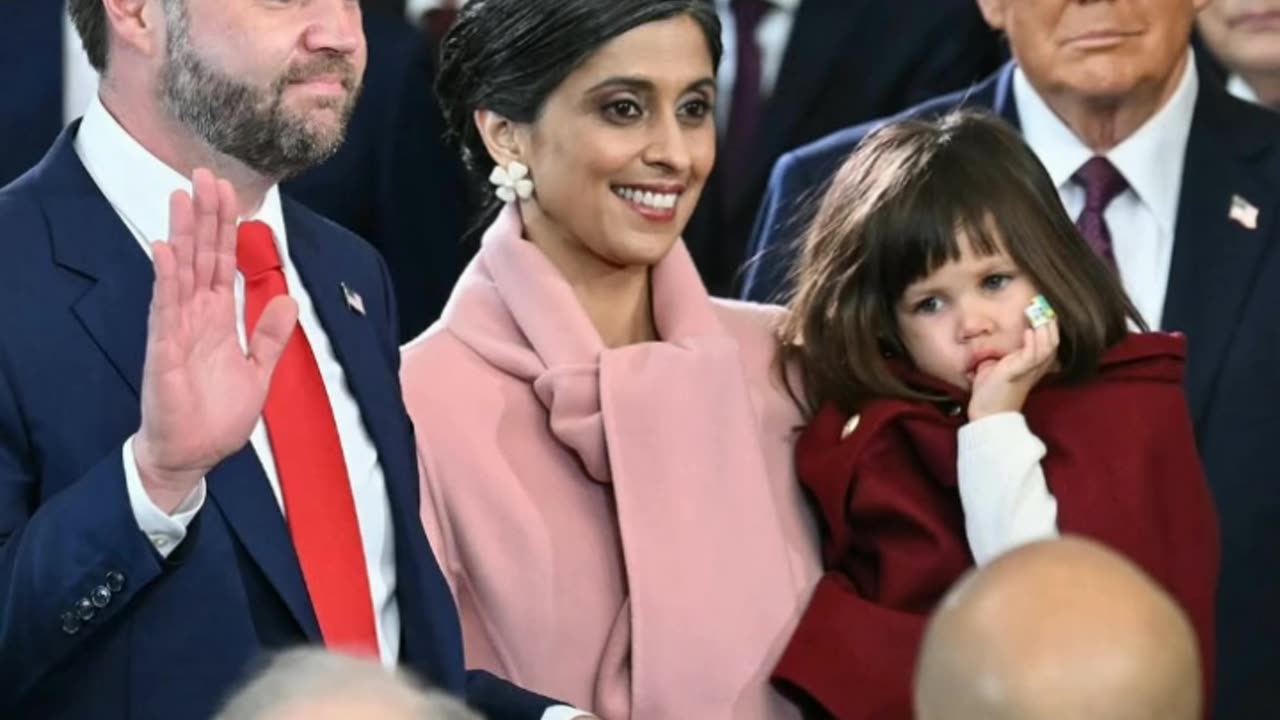 The First Lady and Second Lady of America in one frame
