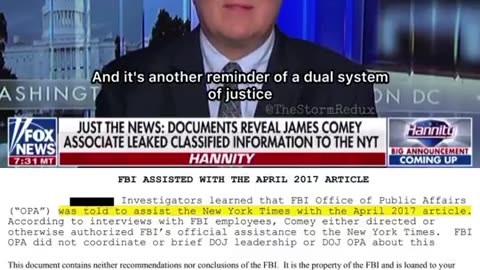 🚨 WOW! James Comey has just been exposed for ORDERING the FBI to leak classified