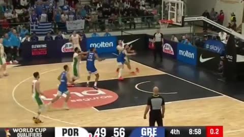 Portugal 🇵🇹 vs Greece 🇬🇷: FIBA Basketball World Cup 2027 European Qualifiers Highlights: Alfred.vip
