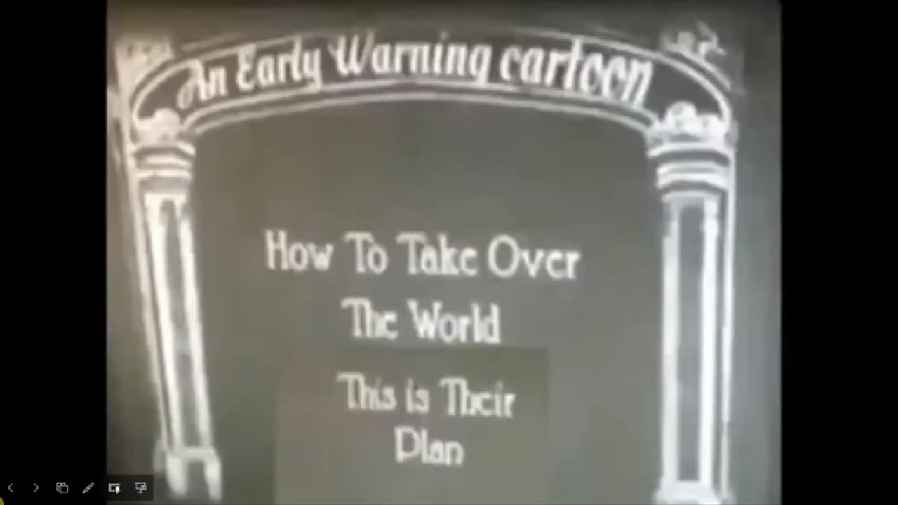 1930's Cartoon of the New World Order Plan to Depopulate Humanity-