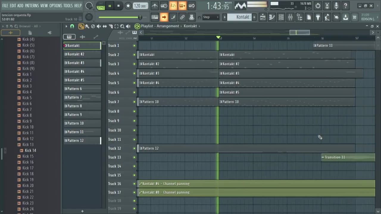 INSTRUMENTAL ORQUESTAL DE SUSPENSO