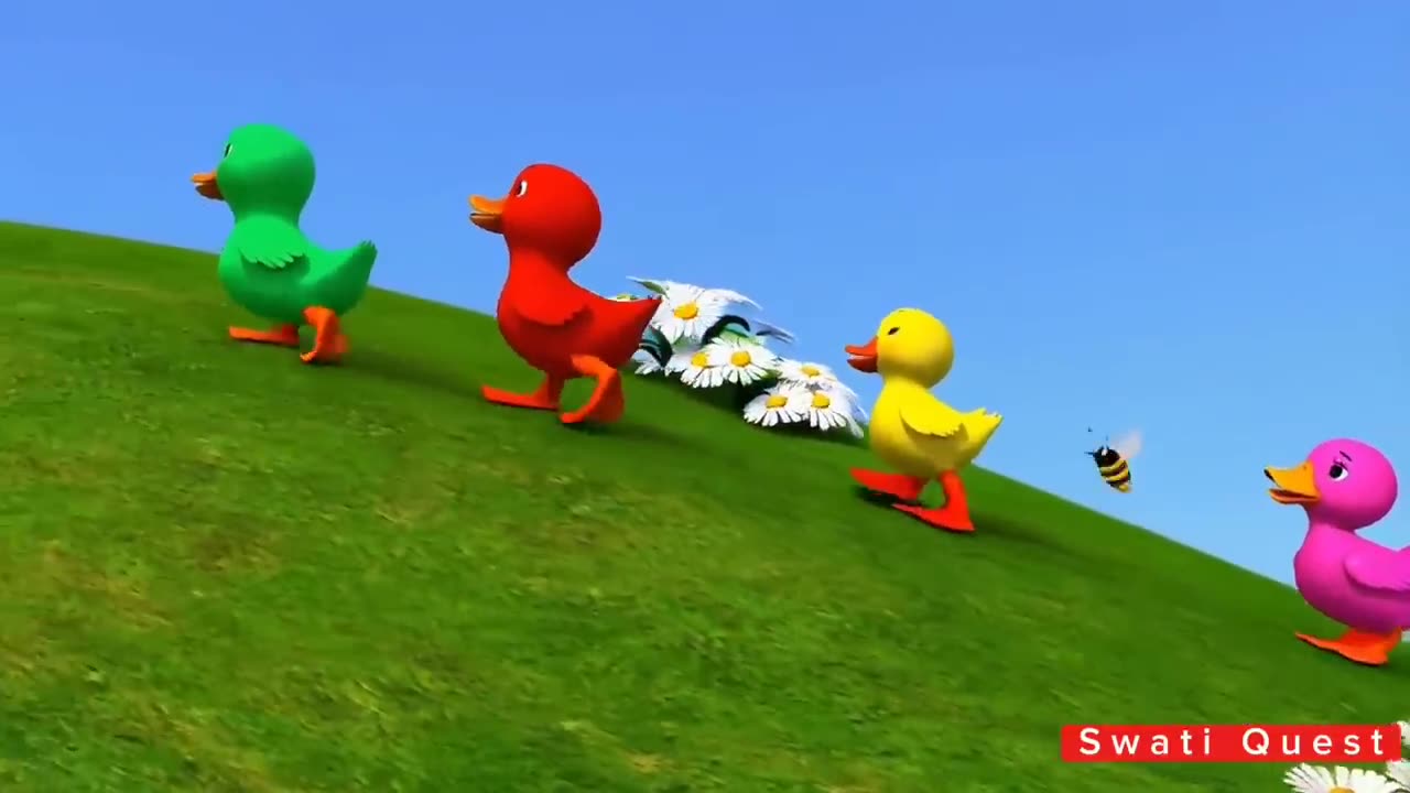 5 Little Ducks, Kittens & Chicks _ Fun Nursery Rhymes Compilation for Kids in English