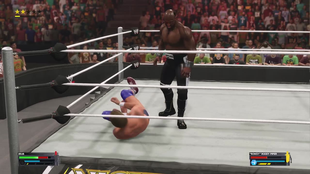 Watch Rowdy fight like only he can | Zeus VS Roddy Piper