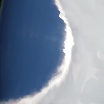 Incredible footage as Hurricane Hunters fly into the eye of Hurricane Erin