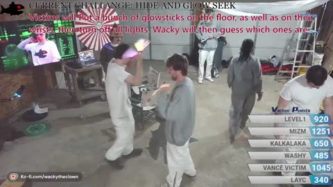 Kalkalaka does a Tai (CrookedBeats) impression (Wacky's House of Victims)