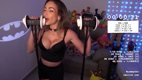ASMR Sloppy wet Ear Licks