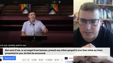 The Holy Spirit Rebukes WOKE Methodist Pastor during sermon- St. Paul and St Andrew UMC #methodist