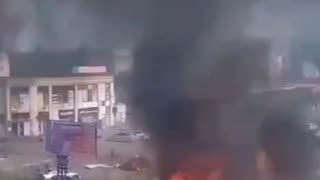 Massive Attacks on Ukrainian City of Dobropillia