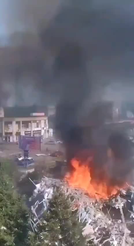 Massive Attacks on Ukrainian City of Dobropillia