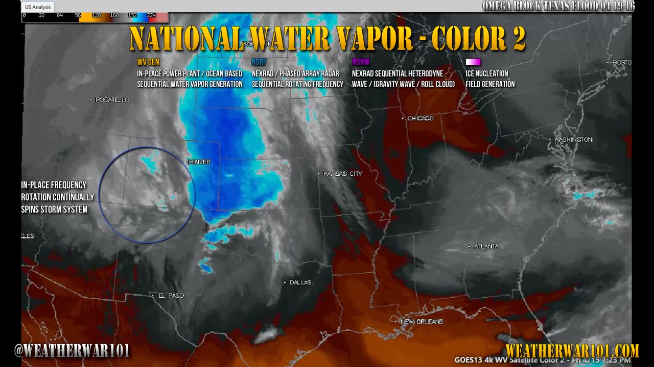 Texas Floods: Geoengineered