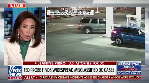U.S. Attorney for the District of Columbia Jeanine Pirro announced that an investigation found