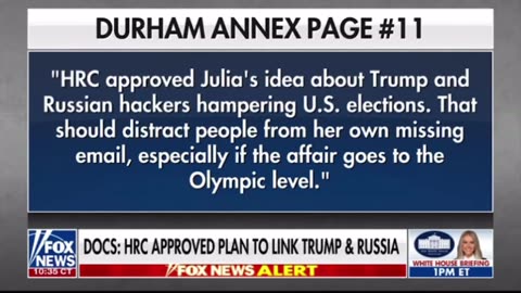 HRC teams involvement in the Russia Hoax